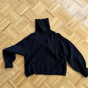 & Other Stories Black Turtleneck Sweater